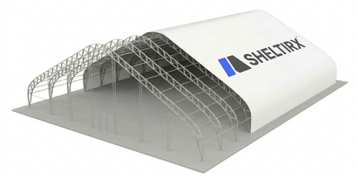 30ft Series Storage Shelters | Fabric Storage Buildings